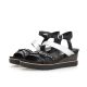 MJUS TAPPY LEGNO E25-L28010 SANDALS NERO